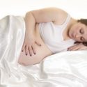 Sleeping Pregnant woman