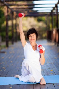 woman working out pic