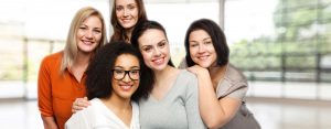 photo of happy women for annual exams