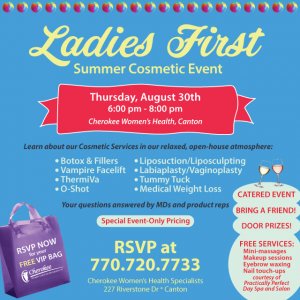 Ladies First Cosmetic Event