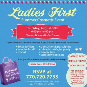 Ladies First Summer Cosmetic Event