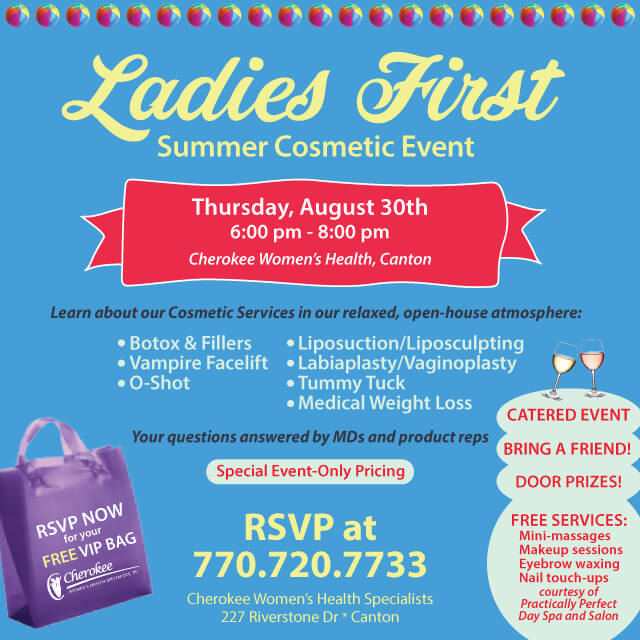 Ladies First Summer Cosmetic Event