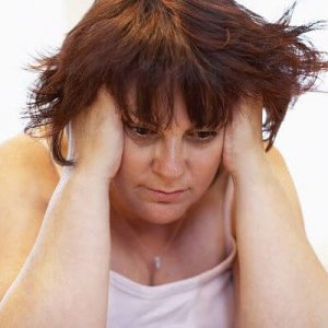 overweight woman with PCOS