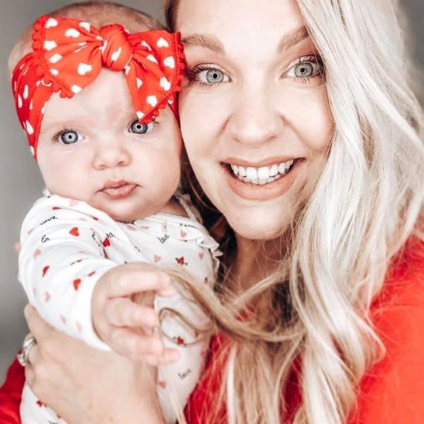 mom with preeclampsia and baby