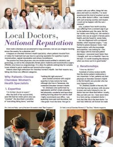 Local Doctors National Reputation Magazine Article pg 109_19