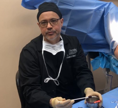 Cystoscopy procedure with Dr. Litrel