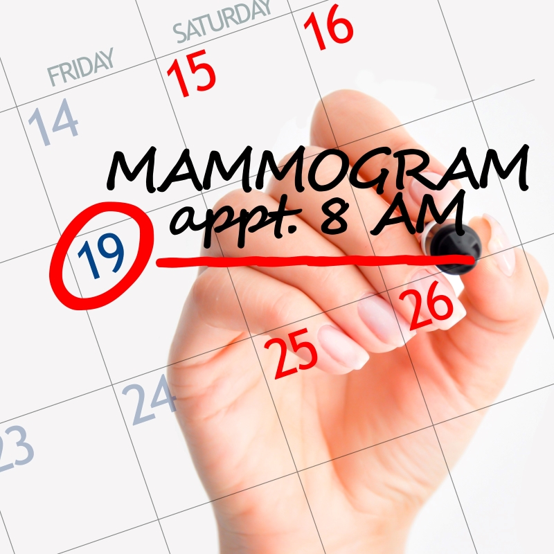 Mammogram Calendar