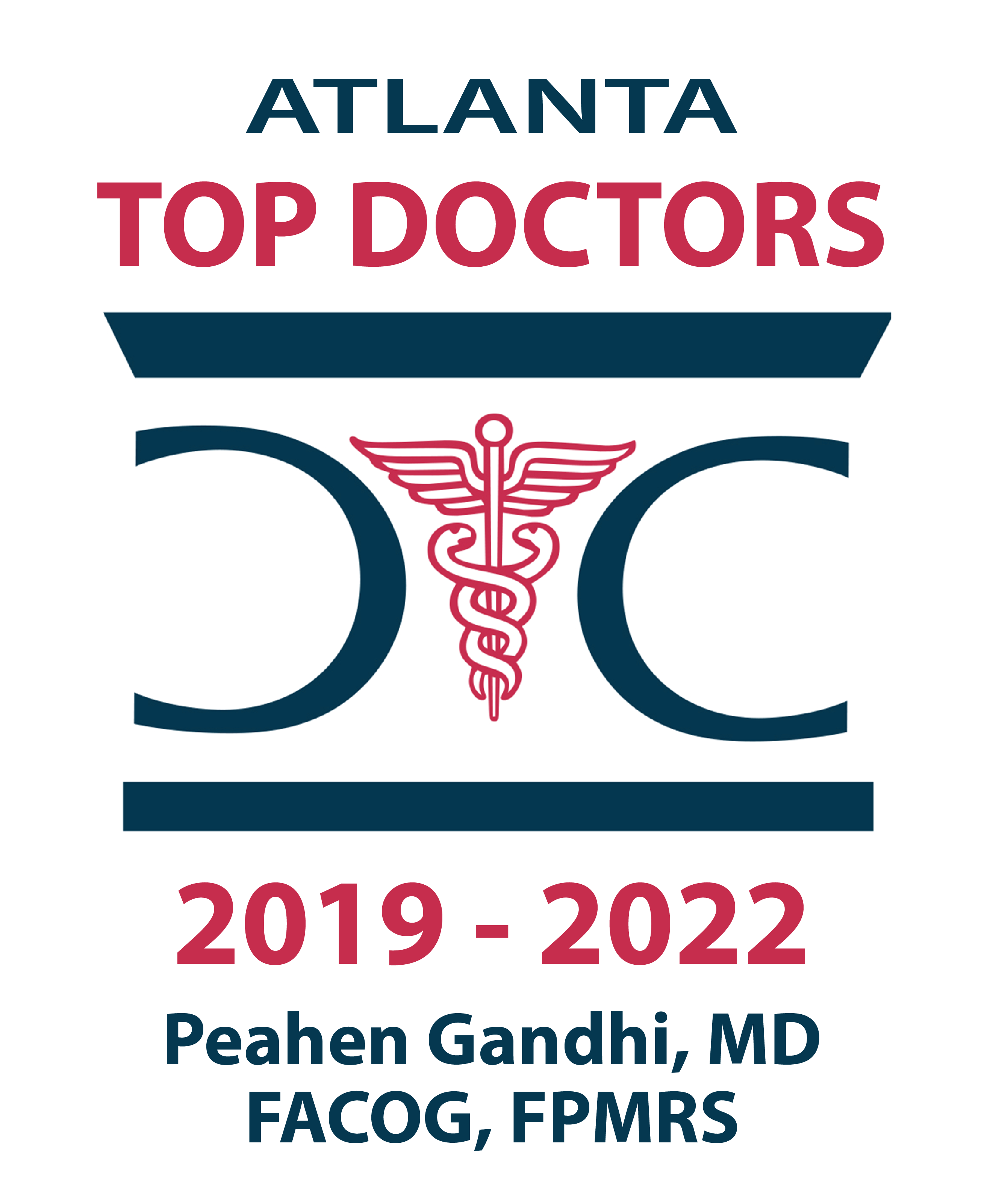 Atlanta Top Doctor Peahen Gandhi, MD, FACOG, FPMRS